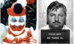 Notorious serial killer John Wayne Gacy had a side gig as a children's clown. 