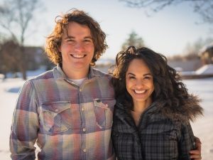 Science teachers Michael Sterling & Neerja Prasad are getting married this summer.