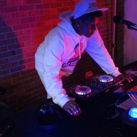 Sophomore Kemon Holmes already has a successful DJ business. 