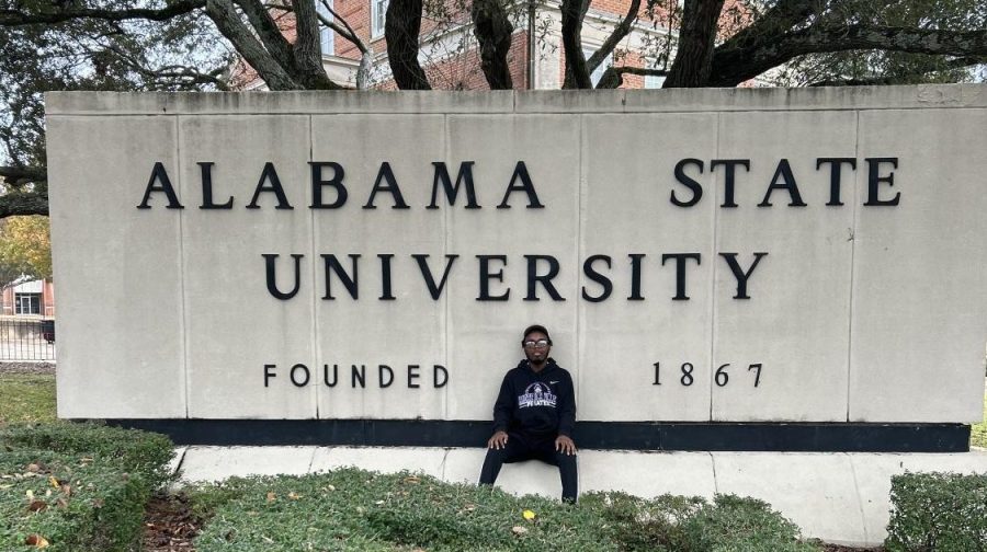 Alabama State is one of several colleges baseball player Robert Richardson has visited.