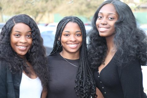 Prom Queen Candidates: Autumn Williams, Caidyn Morgan and Destiny Givens. 