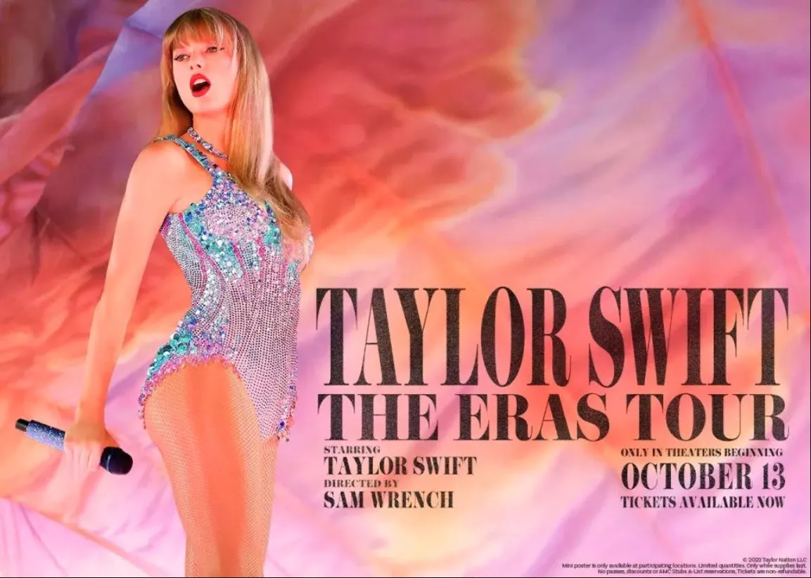 Swifties race to theaters for new concert movie