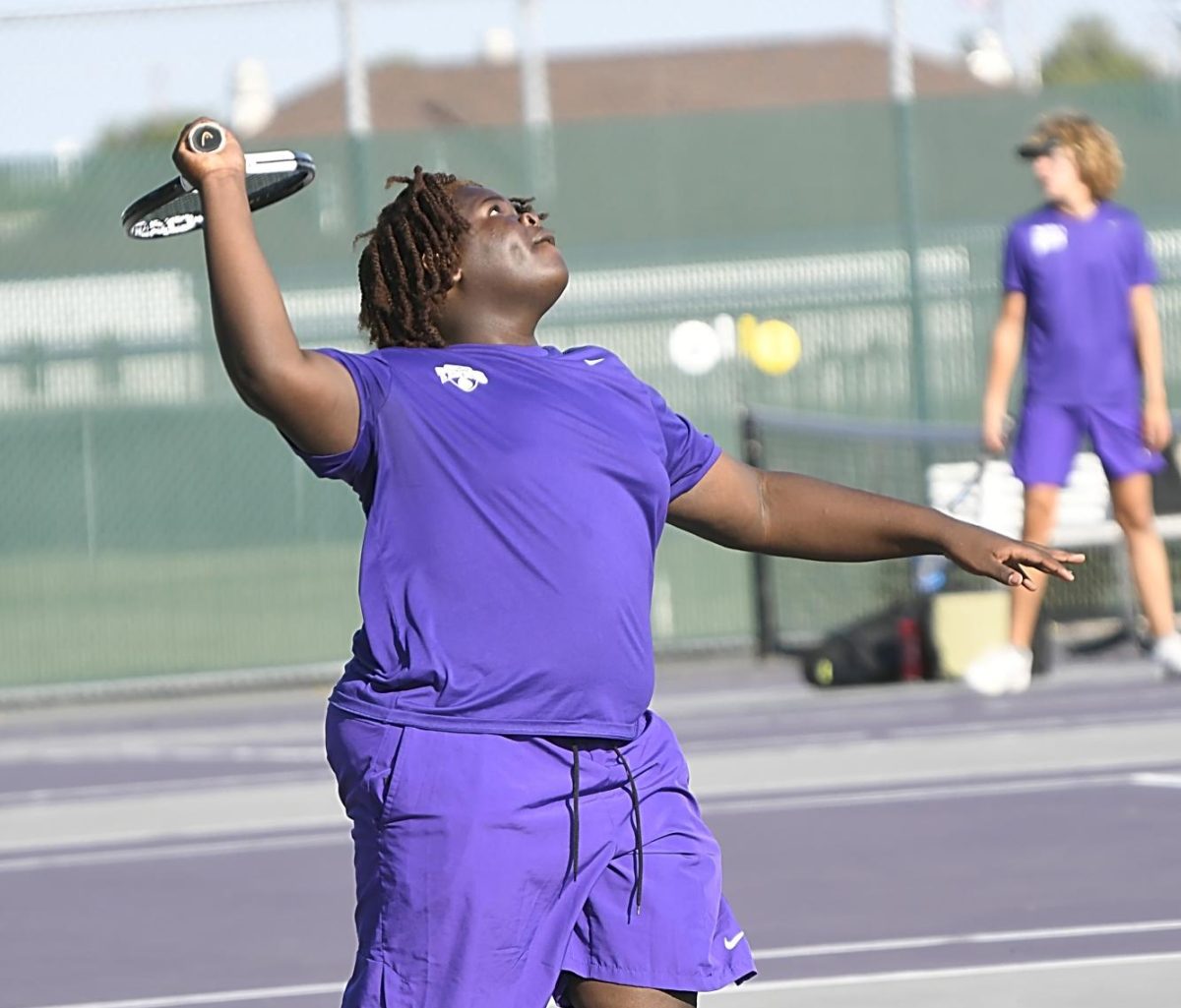 Louis Roy is one of four seniors who celebrated their final season this week.