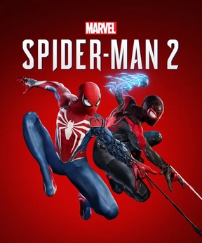 Spider-Man 2 (2023)'s box art for PS5.