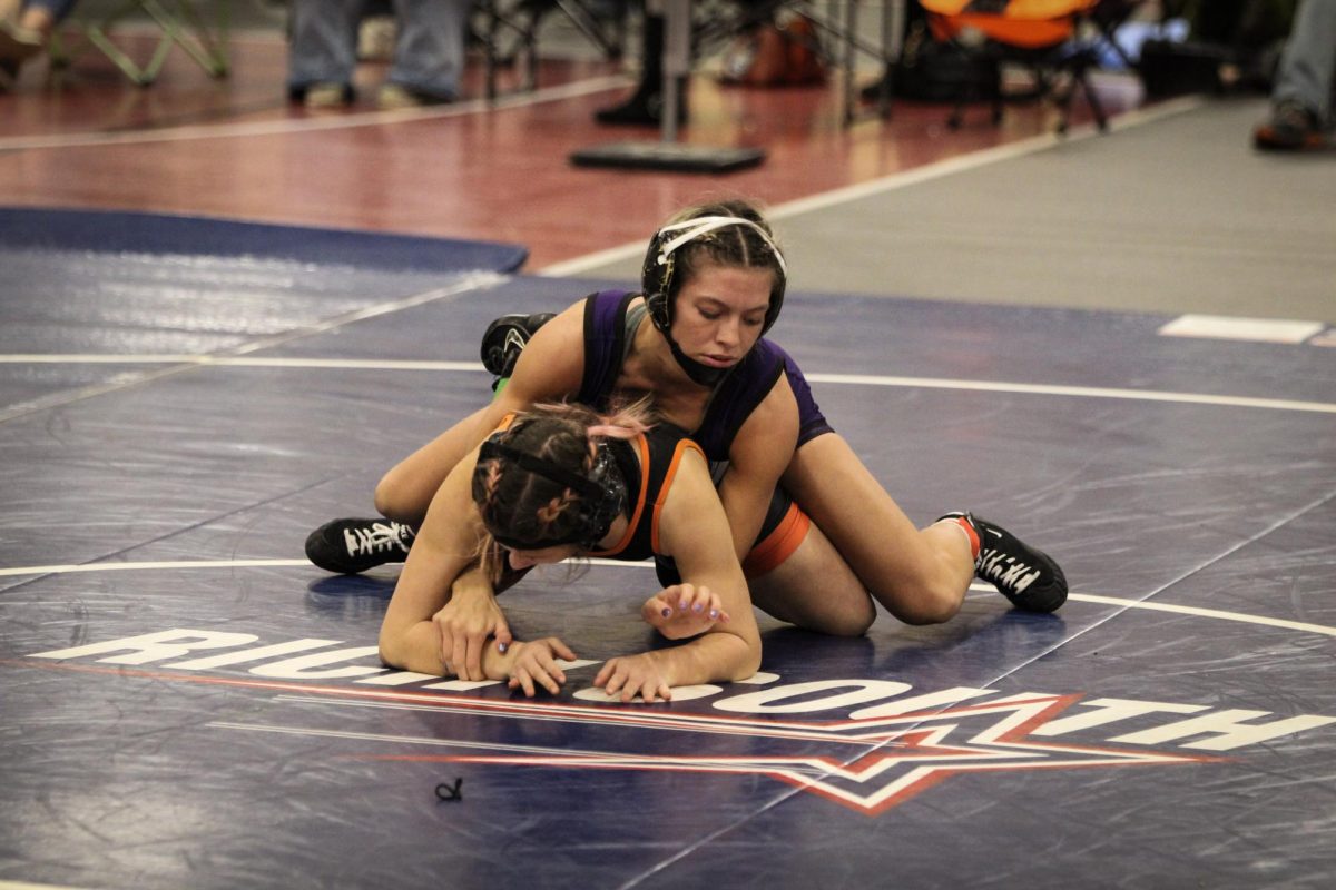 Senior Joy Cantu is ranked No. 1 in the state at 106 pounds.