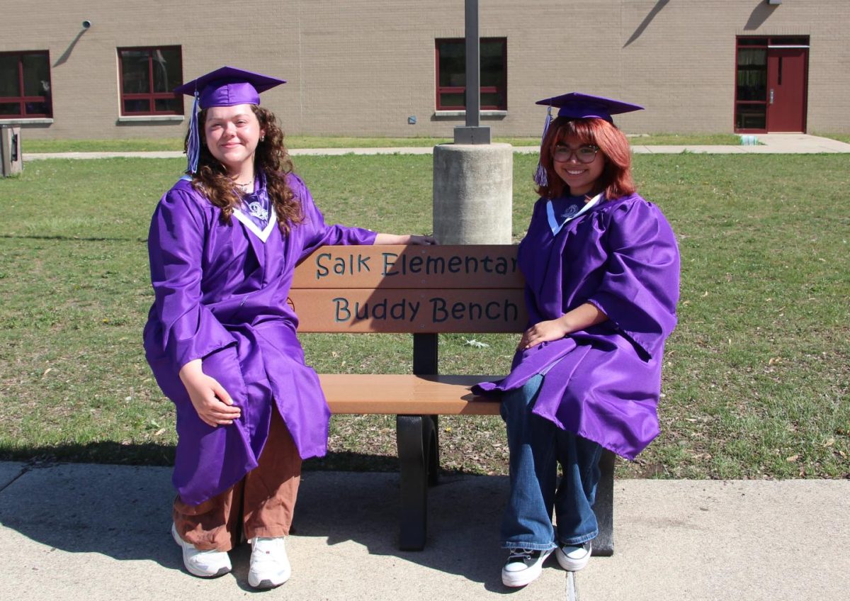 Abigail Elenz and Sara Marquez revisit Iddings for the Senior Walk-Around.