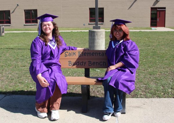 Abigail Elenz and Sara Marquez revisit Iddings for the Senior Walk-Around.