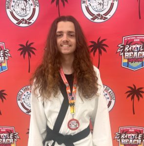 Max Bushnell at the 2025 World Championships